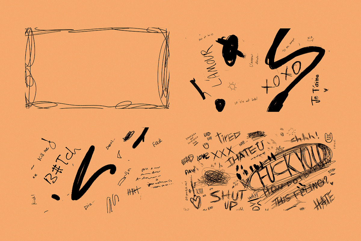 Scribble and Hand-drawn Elements, an Object Graphic by Pixflow (Photo 8 of 10)