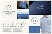 Old Money Dental Clinic Logo, a Branding & Logo Template by Headfonts (Thumbnail 2 of 3)
