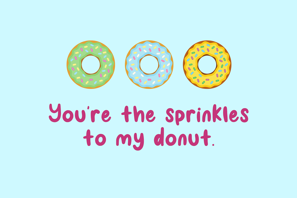 RD Donut Hole - Round Font, a Sans Serif Font by RissDesign (Photo 4 of 4)