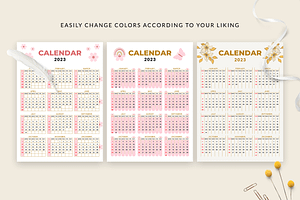 Calendar Printable 2023