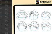 175 Procreate Chibi Summer Stamp, a Brush Add-On by DrawingStoryShop (Thumbnail 7 of 10)