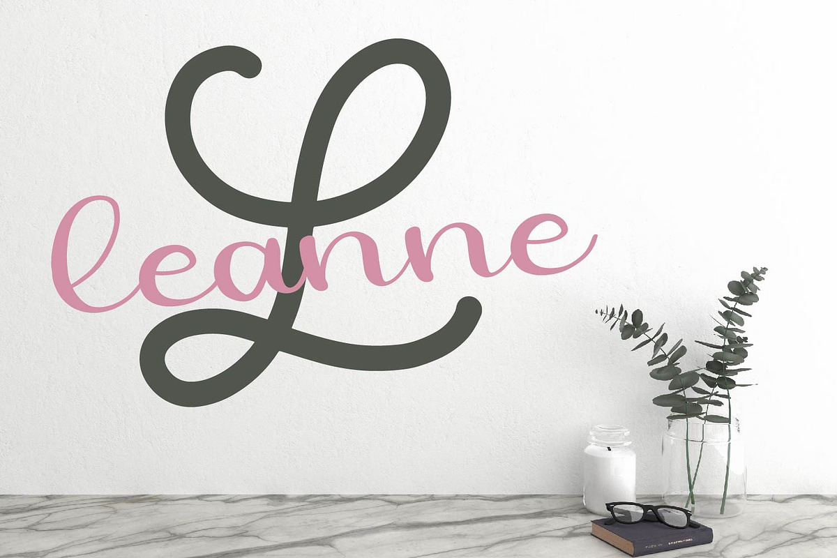 Split Monogram Font Trio preview 5