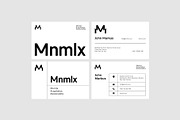 Minimal Business Cards - Bundle 01, a Business Card Template by MustaART (Thumbnail 3 of 10)