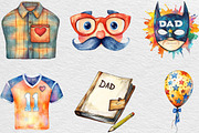 Father's Day Sublimation Bundle, an Illustration by Black Bird Studio (Thumbnail 4 of 6)