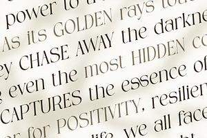 GLORISE Elegant Serif Font