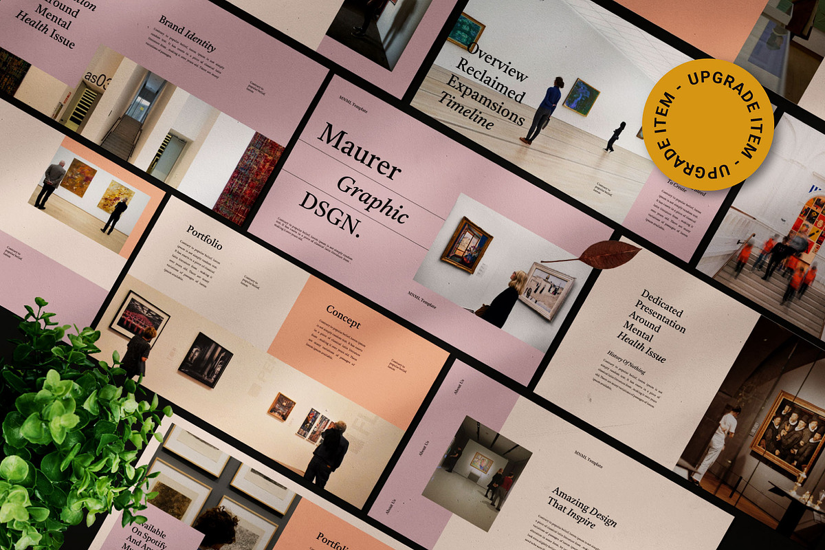 Maurer Bundle Presentation Pack, a Presentation Template by Rocket Template (Photo 1 of 12)