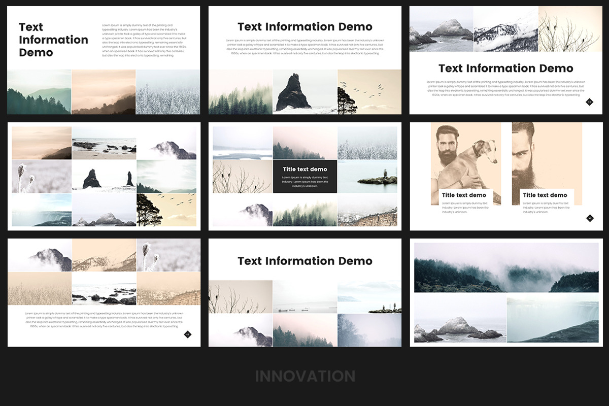 Business Innovation PowerPoint, a Presentation Template by HiSlide.io