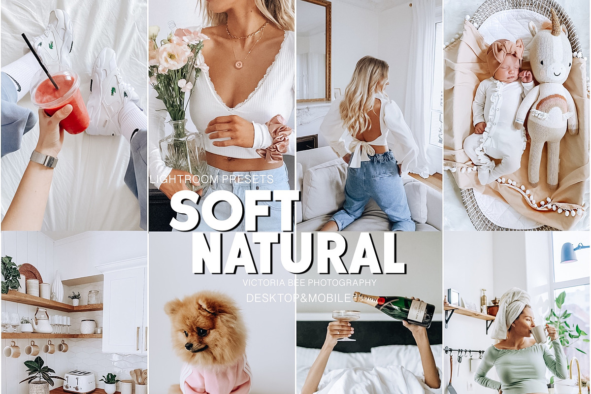 ALL NATURAL 350 LIGHTROOM PRESETS, a Preset Add-On by Victoria Bee Presets (Photo 2 of 15)