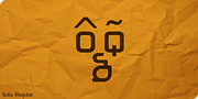 Sola, a Sans Serif Font by Khaito Gengo (Thumbnail 1 of 4)