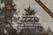 Old Money Fashion Social Templates, a Social Media Template by CanvaTemplateClubCo (Thumbnail 12 of 12)