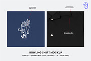 Bowling Shirt Mockup, a Shirt Mockup by DRGSTUDIO (Thumbnail 4 of 4)