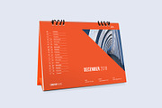 Desk Calendar for 2019, a Stationery Template by Vepix (Thumbnail 11 of 11)