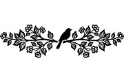Birds on Branch Vector Collection, an Illustration by Designer_Momina (Thumbnail 4 of 21)