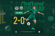 Soccer Social Media Posts PSD Set, a Social Media Template by iHemalaya (Thumbnail 3 of 6)