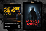 Sacrifice Horror Black Metal Display, a Blackletter Font by dansdesign (Thumbnail 8 of 12)