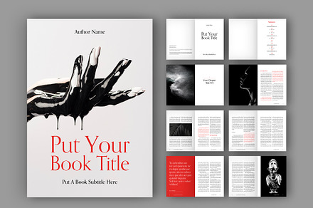 Narrative Book Layout, a Brochure Template by tomsarraipodesign
