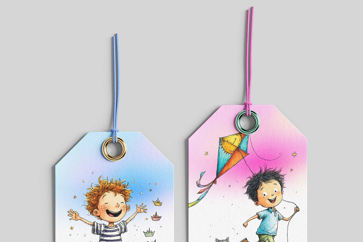 Quirky Kids and Pets Clipart, a Graphic by one-touch (Photo 5 of 7)
