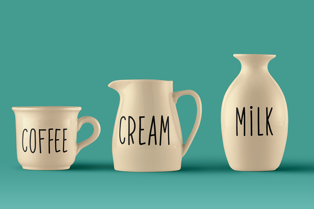 Velvet Pants: tall, narrow caps font preview 3