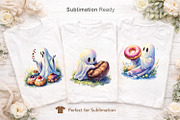 Coffee Ghost Sublimation PNG, an Illustration by Artnoy (Thumbnail 5 of 8)
