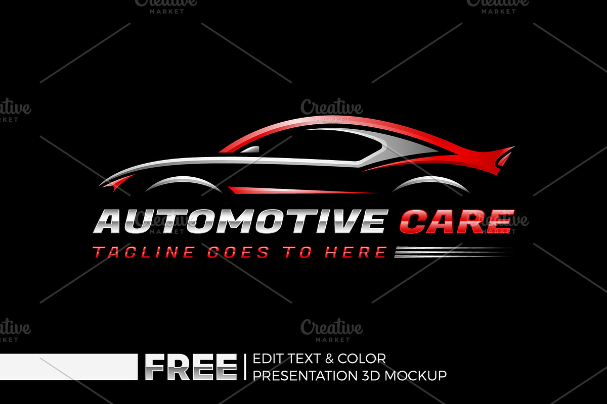 Automotive Car Logo Template, a Branding & Logo Template by Nahid Hasan Nilim (Photo 1 of 6)