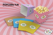 Popcorn Tub Packaging MockUp, a Packaging Mockup by INCDesign (Thumbnail 5 of 7)
