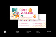 Summer Sale Voucher, a Stationery Template by Neermana (Thumbnail 1 of 4)