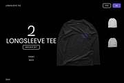 MOKITUP: Longsleeve Tee Mockup, a Shirt Mockup by MOKITUP (Thumbnail 1 of 4)