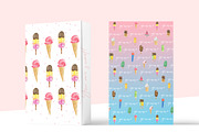 Hand-drawn Watercolor Ice Cream, an Illustration by U + Me Studio (Thumbnail 5 of 14)
