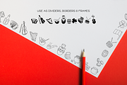 The Doodle Fonts Bundle, a Symbol Font by WADLEN (Thumbnail 12 of 12)