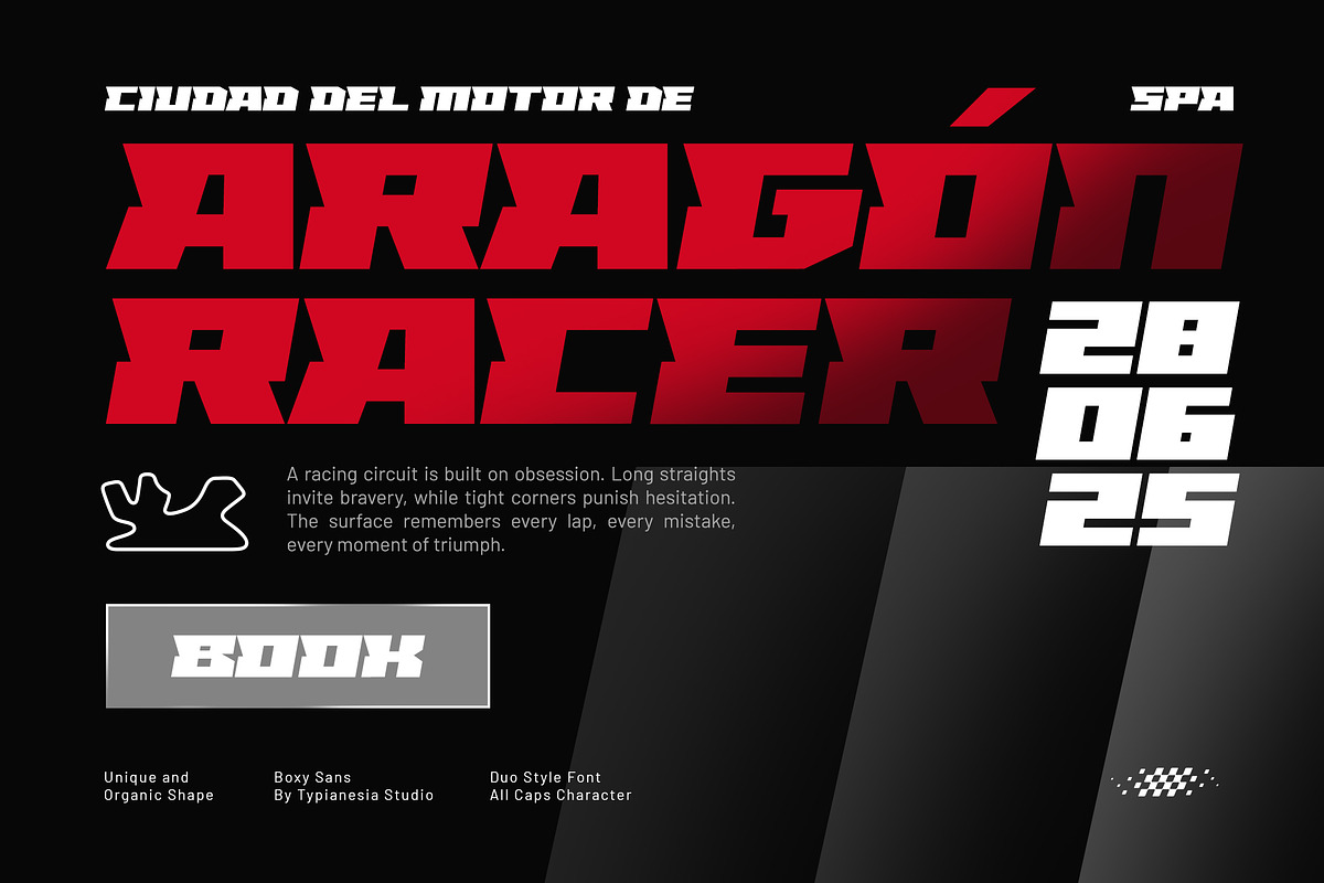 Voltpace - Modern Bold Sport Italic, a Sans Serif Font by Typia Nesia (Photo 10 of 11)