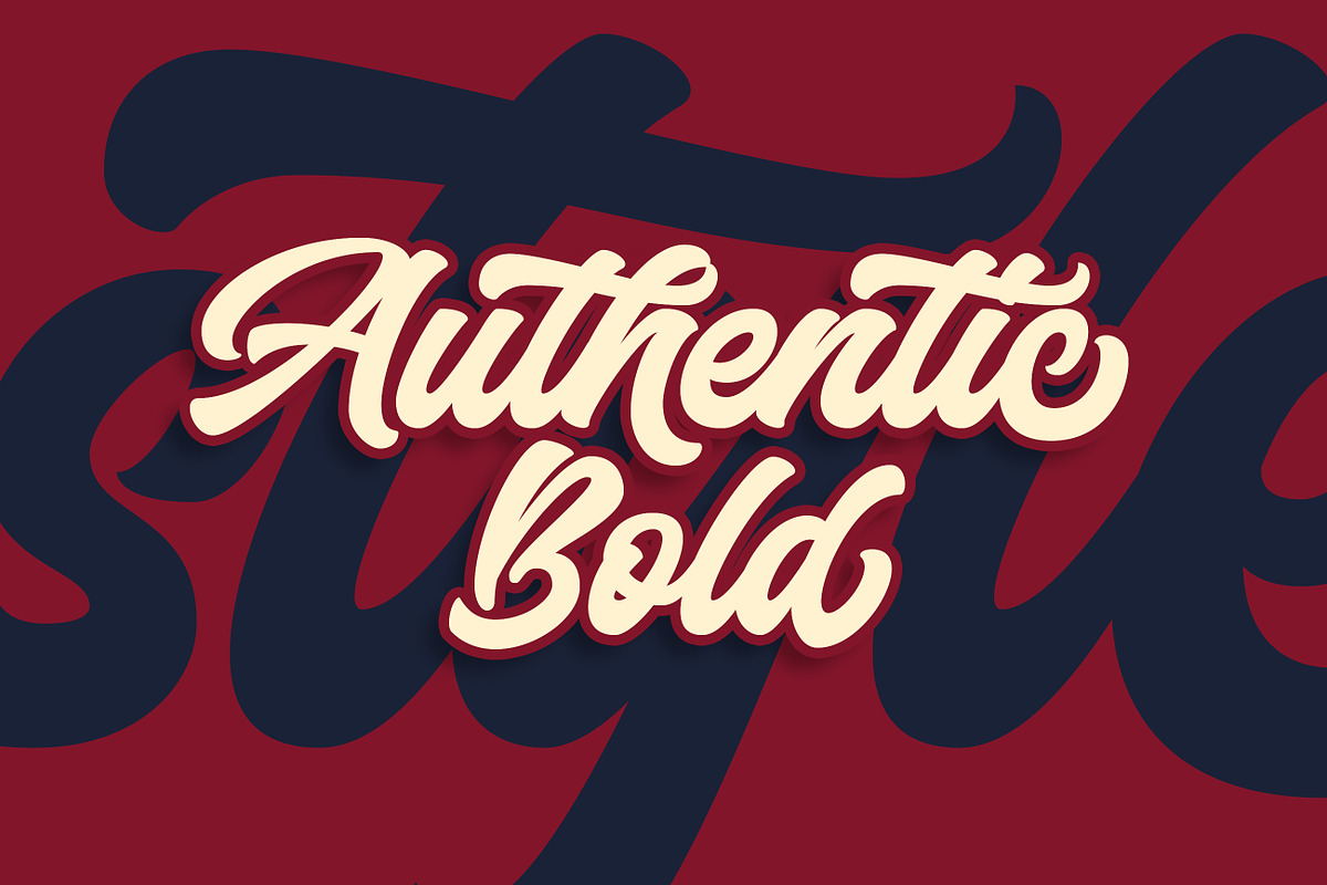 Anthemis Bold Script Font preview 2