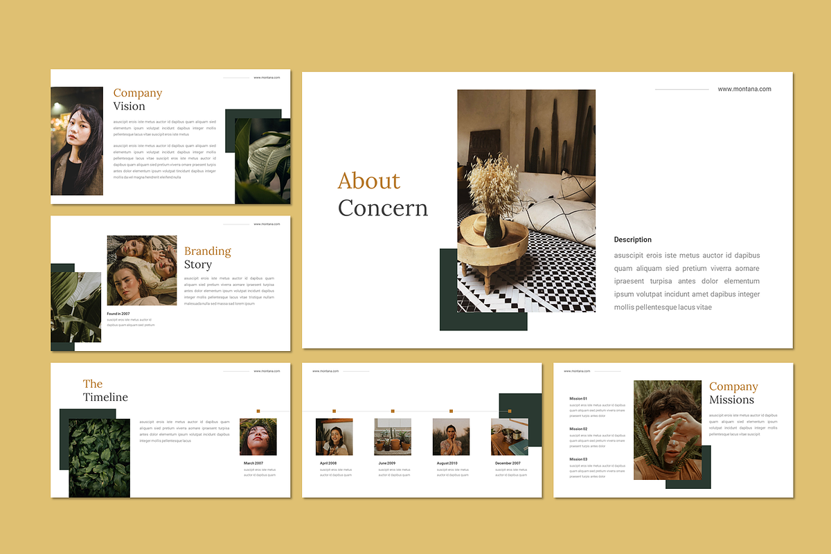 Montana - Powerpoint Template, a Presentation Template by deasign (Photo 9 of 13)