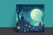 Halloween horror pumpkin banner set, a Poster Template by hkmonir (Thumbnail 3 of 4)