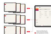 Life+ Supr Undated Digital Planner, a Presentation Template by Bichin (Thumbnail 7 of 9)