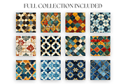 Moroccan Tile Textures, a Texture Graphic by Artful Assets Boutique (Thumbnail 2 of 4)