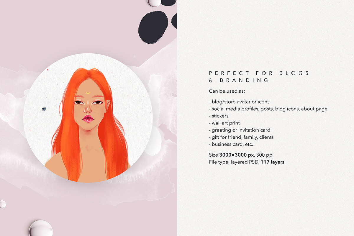 Personalized Portrait Creator Vol 1, a Person Illustration by likorbut