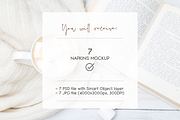 Autumn Zazzle Napkin Mockup Bundle, a Product Mockup by TatiMockup (Thumbnail 2 of 9)