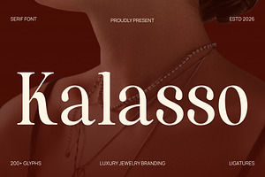 Luxury Jewelry – Kallaso Font