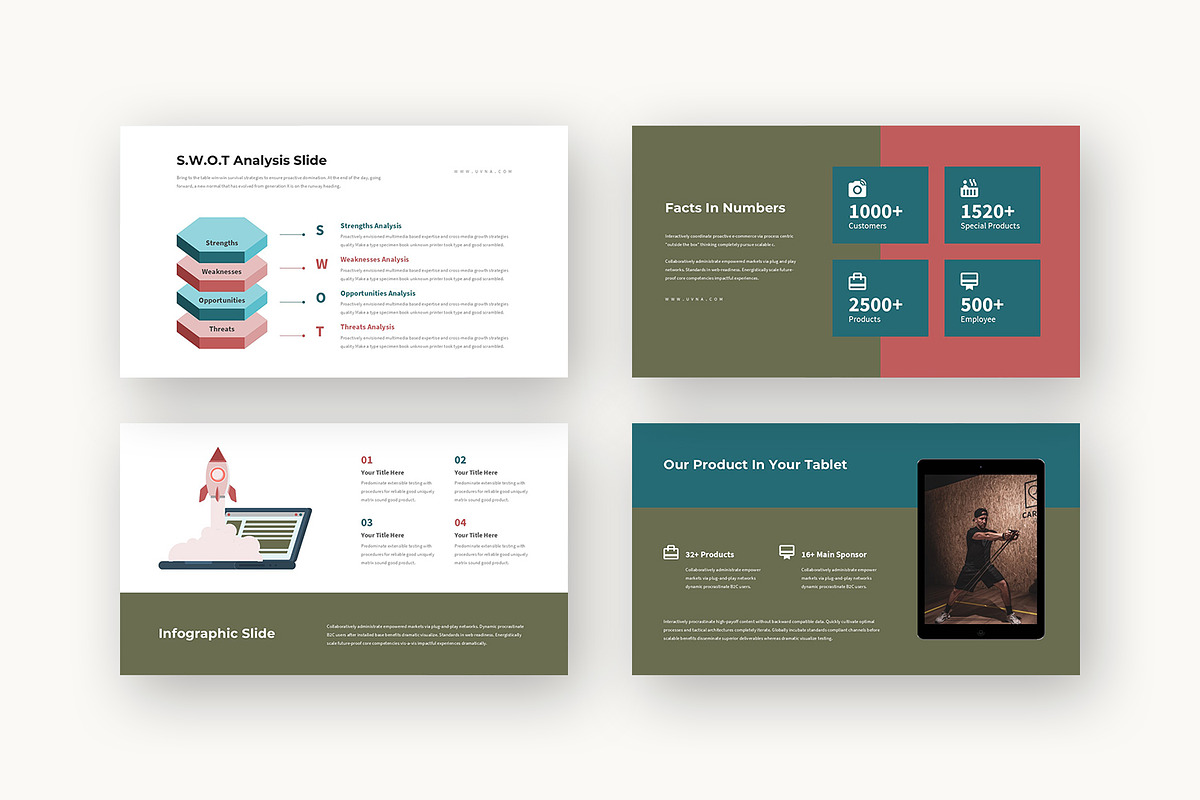 Uvna : Gym & Fitness Keynote, a Presentation Template by Punkl Camp (Photo 7 of 16)