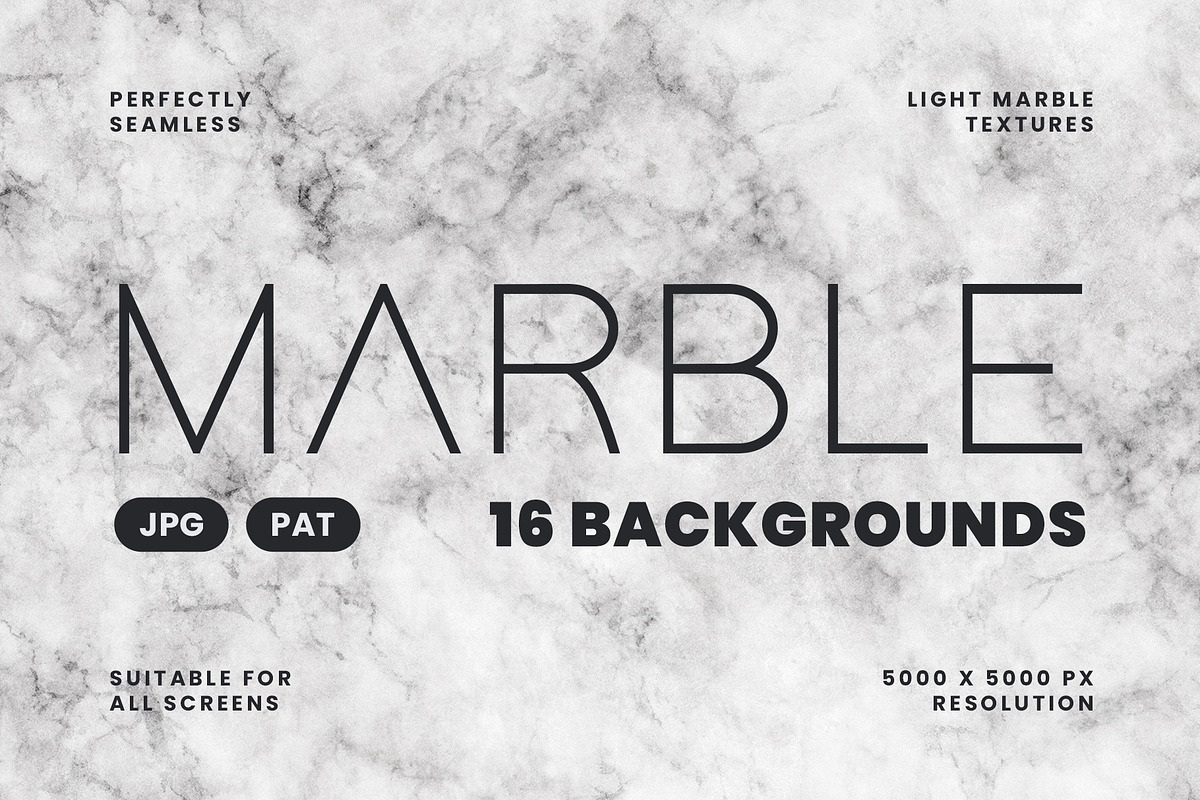Seamless Light Marble Textures, a Texture Graphic by Aurora Graphics (Photo 2 of 7)