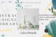 ABSTRACT DESIGN LIBRARY shapes, an Object Graphic by Lana Elanor (Thumbnail 31 of 56)