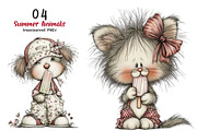 Summer Animals Clipart, an Illustration by SinaCreation (Thumbnail 1 of 6)