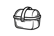 50 Woven Basket Vector Bundle, an Illustration by Designs_River (Thumbnail 32 of 51)