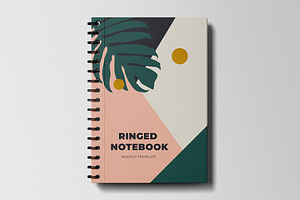 Ringed Notebook Mockup Template