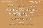 Vintage Round, a Script Font by Vintage Division (Thumbnail 10 of 10)