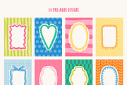 Whimsical Frames & Backgrounds, an Object Graphic by katieromanoff_art (Thumbnail 8 of 10)
