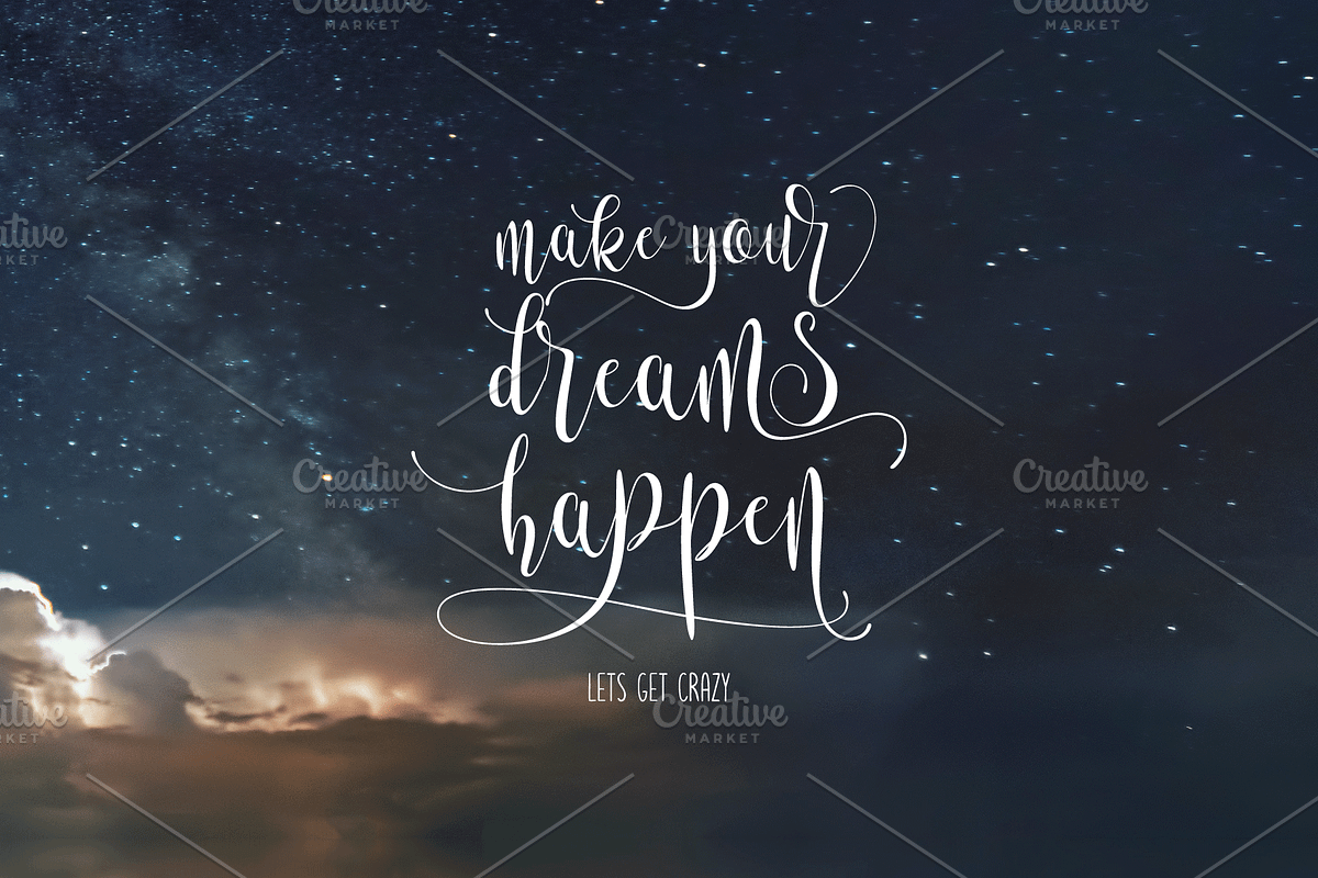 Lets get crazy font duo preview 7