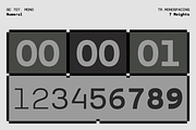 GC 707 Mono - Modern Monospace, a Sans Serif Font by Glyphonic (Thumbnail 5 of 16)