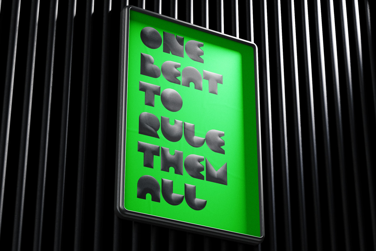 Aerochrome Font, a Sans Serif Font by Handmadefont (Photo 13 of 15)