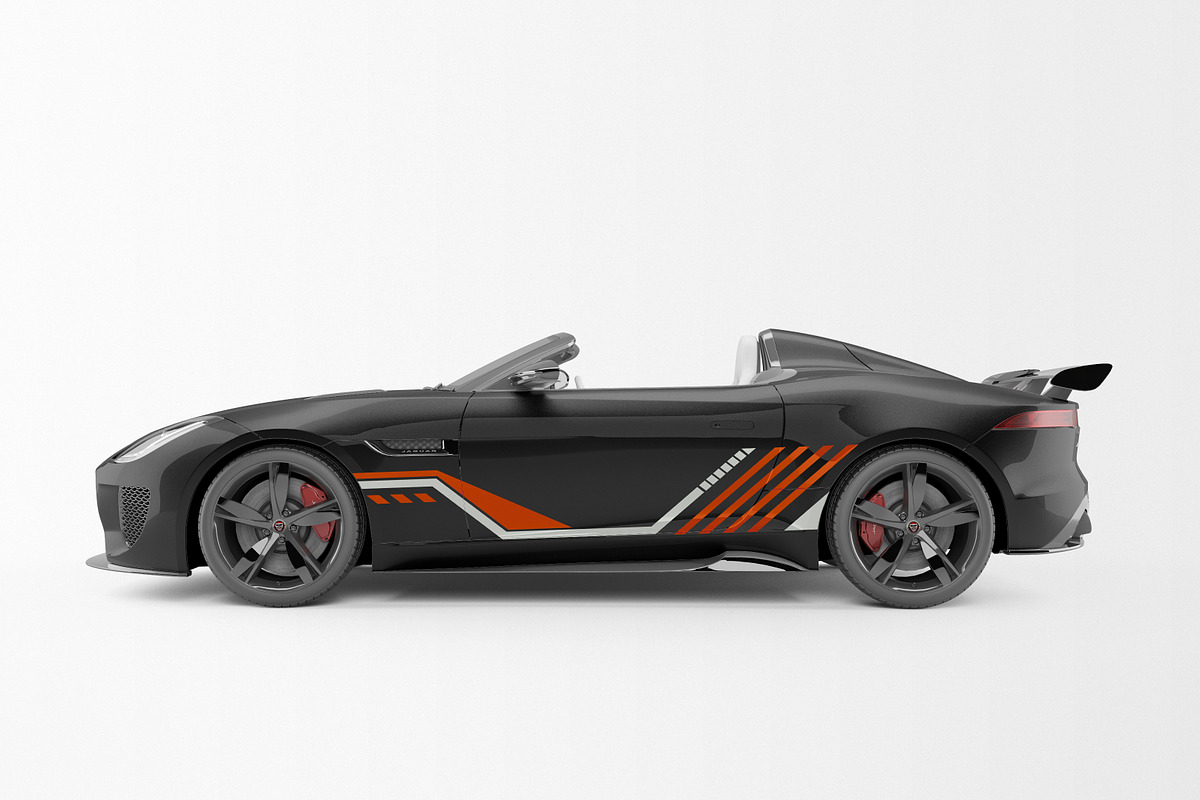 57 Sport car decal stripes, an Object Graphic by BonkiStudio (Photo 4 of 14)